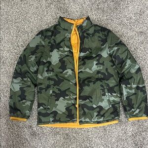 GAP kids reversible puffer jacket